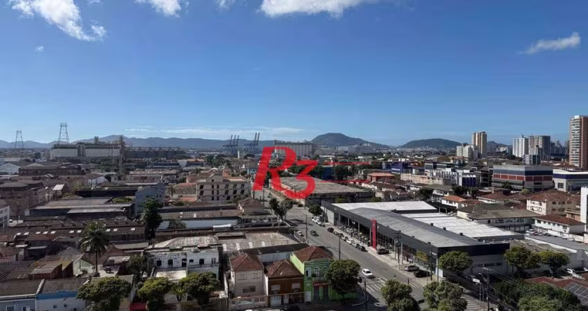 Apartamento com 2 dormitórios à venda, 61 m² por R$ 560.000,00 - Macuco - Santos/SP