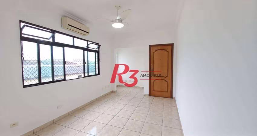 Apartamento com 2 dormitórios à venda, 62 m² por R$ 380.000,00 - Campo Grande - Santos/SP