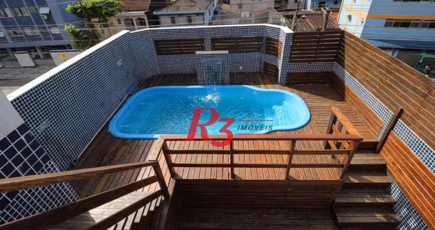 Casa com 5 dormitórios à venda, 367 m² por R$ 1.810.000,00 - Marapé - Santos/SP