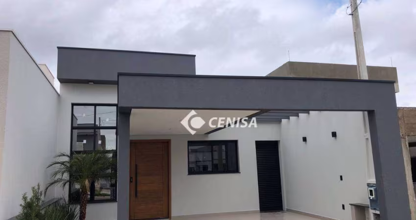 Casa com 3 dormitórios à venda, 105 m² - Condomínio Jardins do Império - Indaiatuba/SP