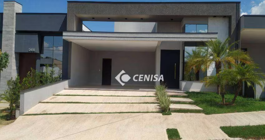 Casa com 3 suítes à venda, 184 m² - Condomínio Piemonte - Indaiatuba/SP
