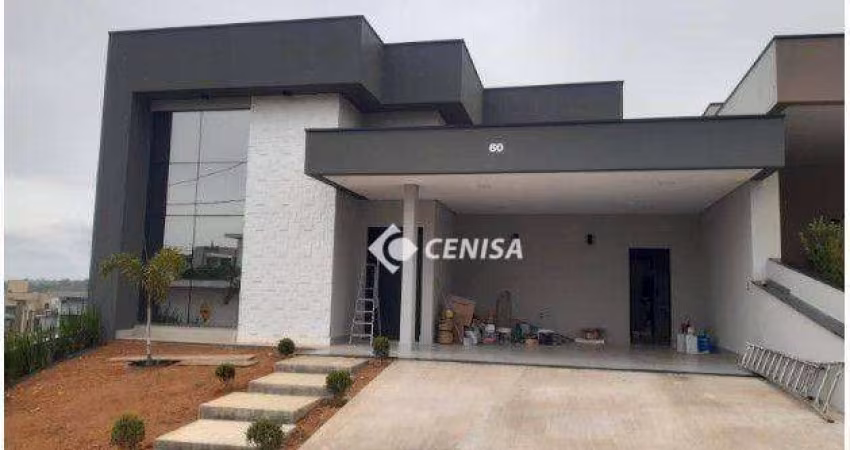 Casa com 3 suítes à venda, 194 m² por R$ 1.435.000 - Condomínio Residencial Milano - Indaiatuba/SP