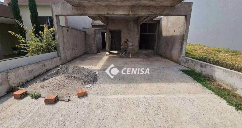 Casa com 3 quartos à venda, 130 m² - Condomínio Jardim Toscana - Indaiatuba/SP