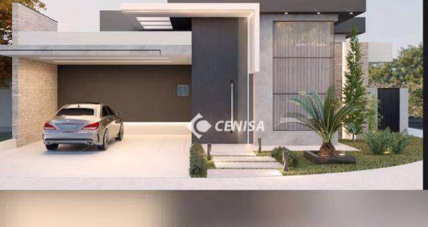 Casa com 3 suítes à venda, 176 m² por R$ 1.650.000 - Condominio Mantova - Indaiatuba/SP