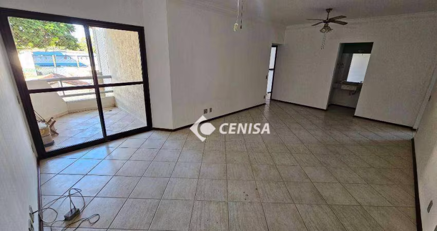 Apartamento com 3 quartos para alugar, 110 m² - Cidade Nova I - Indaiatuba/SP