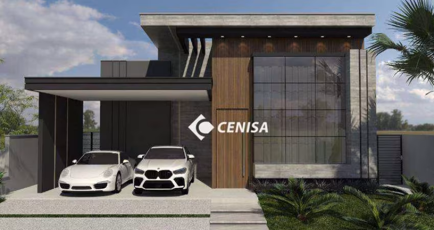 Casa com 4 suítes à venda, 259 m² - Condomínio Maison Du Parc - Indaiatuba/SP
