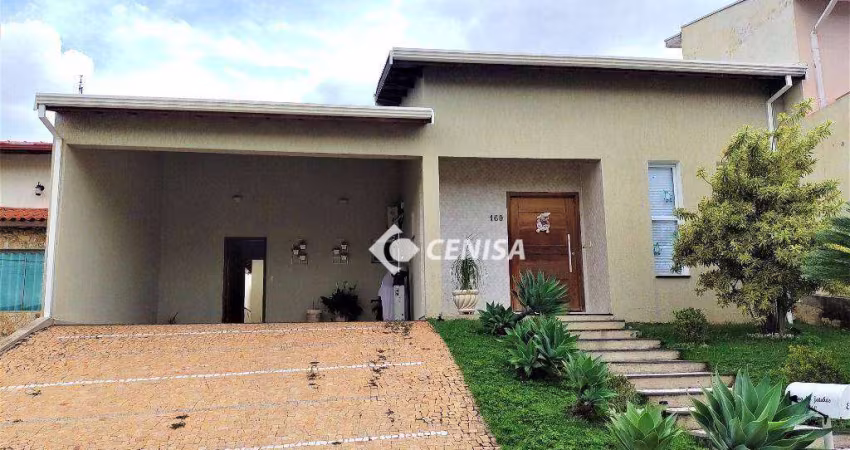 Casa com 3 dormitórios à venda, 230 m² por R$ 1.490.000,00 - Condomínio Portal dos Ipês - Indaiatuba/SP