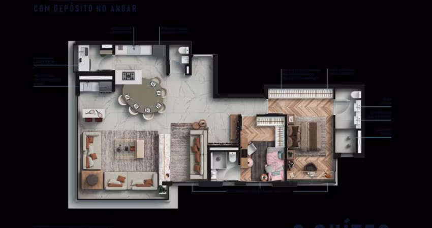 Apartamento para venda em Alphaville, Barueri/SP