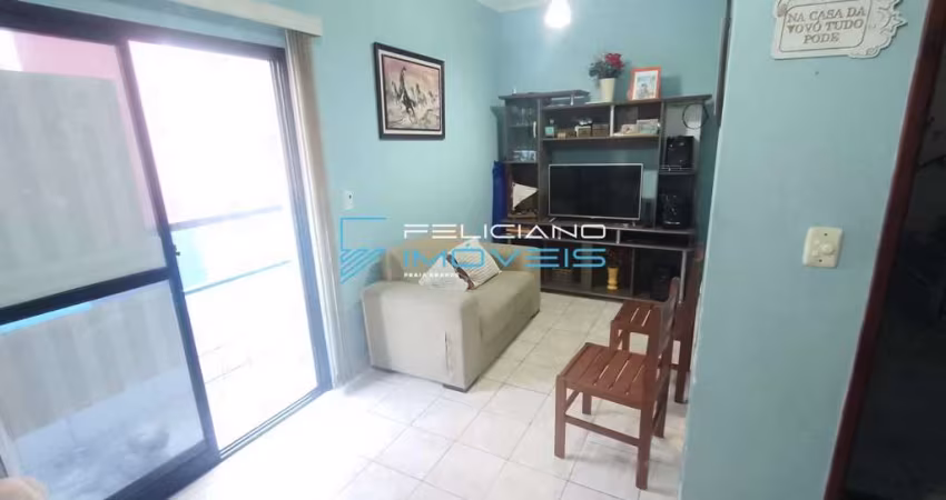 Apartamento com 1 dorm, Guilhermina, Praia Grande - R$ 245 mil, Cod: 3820