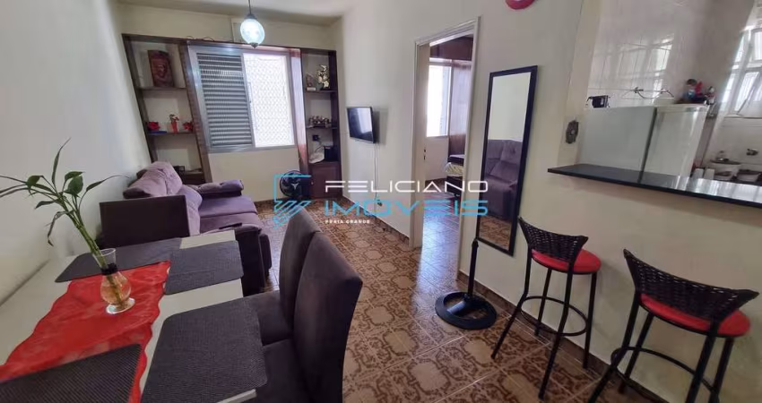 Apartamento com 1 quarto, Canto do Forte, Praia Grande - R$ 235 mil, Cod: 5543