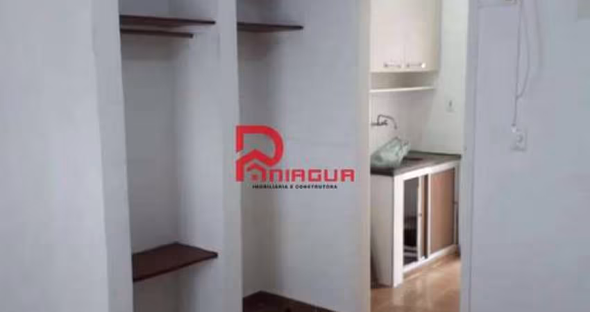 Kitnet com 1 quarto, Boqueirão, Praia Grande - R$ 180 mil, Cod: 7150