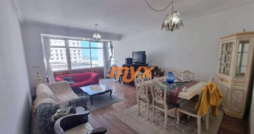 Apartamento com 2 dormitórios à venda, 160 m² por R$ 850.000,00 - José Menino - Santos/SP
