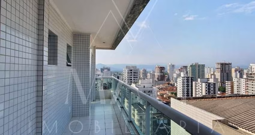 Apartamento de 2 dormitórios em Guilhermina, Praia Grande/SP