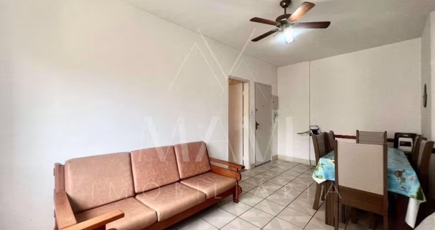 Apartamento 2 dormitórios vista mar mobiliado em Tupi, Praia Grande/SP