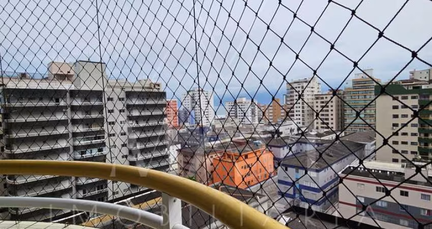 Apartamento 1 dormitório mobiliado em Tupi, Praia Grande/SP