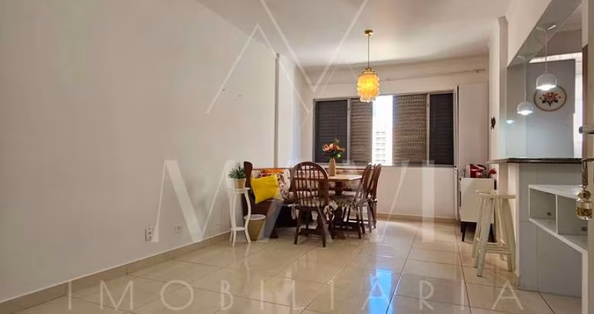 Apartamento  Kitnet  mobilado vista mar frente mar em Tupi, Praia Grande/SP