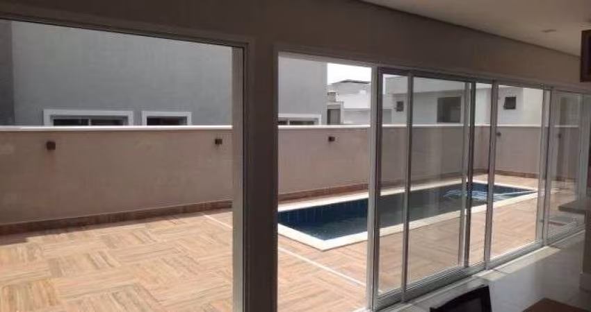 Indaiatuba - Sobrado a venda 4 Suítes Piscina Mobiliado em Condomínios Fechado