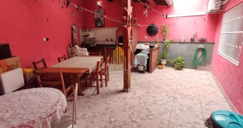 Sacomã - SP, Sobrado Residencial de 155m², 3 dormitórios, 2 vagas.