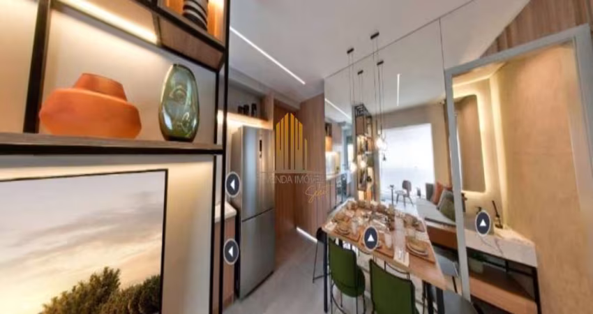 Condomínio Nex One Paraíso na Vila Mariana, Apartamento de 47m² com 1 dormitório, terraço, sem vaga.