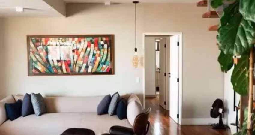 Condominio Tamara em Pinheiros, Cobertura Duplex de 220m² com 3 dormitórios, 2 suítes, 3 vagas.