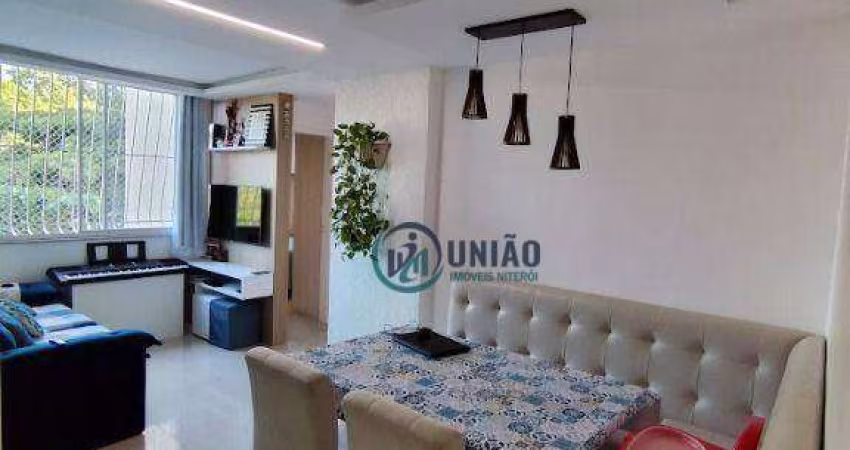 Apartamento com 2 dormitórios à venda, 52 m² por R$ 200.000,00 - Fonseca - Niterói/RJ