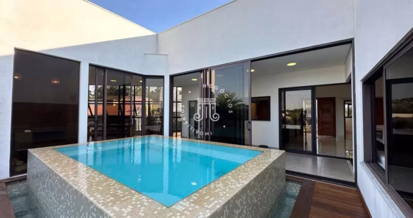 MARAVILHOSA CASA NO CONDOMÍNIO VILLAGIO PARADISO, ITATIBA - SP.