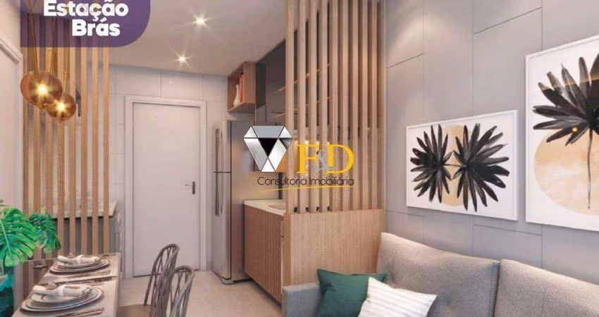 Venda | Apartamento com 24 m², 1 dormitório(s). Brás, São Paulo