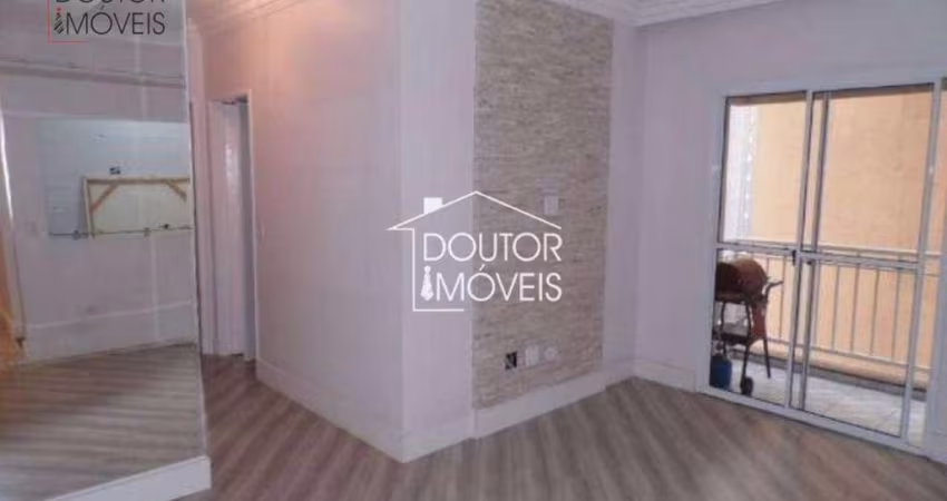 Apartamento com 2 dormitórios para alugar, 59 m² por R$ 2.598,00 - Vila Antonieta - São Paulo/SP