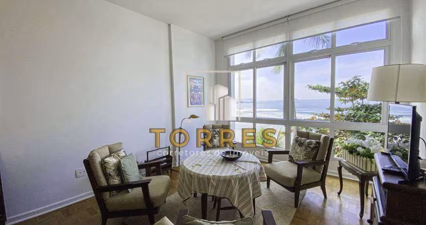 Compre apartamento em prédio pé na areia, entre a praia das Pitangueiras e das Astúrias no Guarujá!