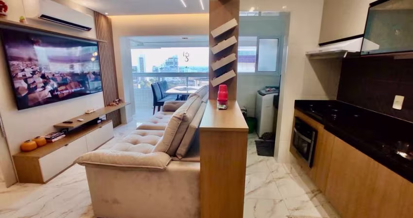Apartamento com 2 dorms, Caiçara, Praia Grande - R$ 590 mil, Cod: 718495
