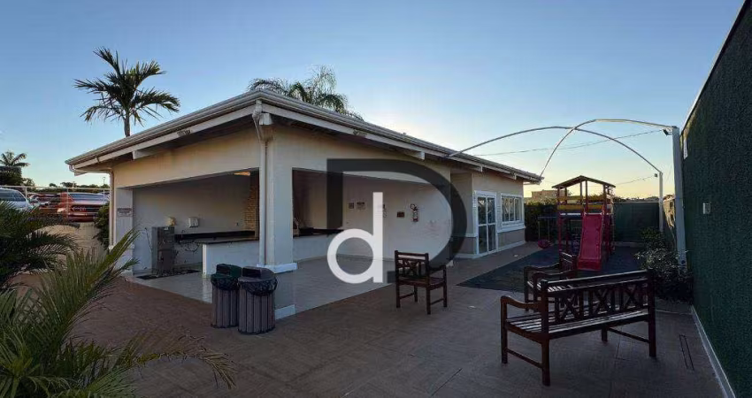 Apartamento com 3 dormitórios à venda, 72 m² por R$ 594.000,00 - Condomínio Residencial Felicitá - Louveira/SP