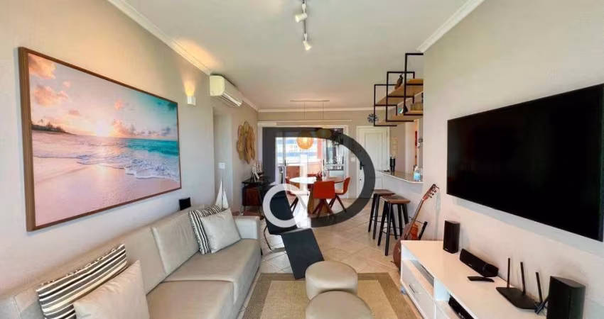 Apartamento com 3 dormitórios à venda, 143 m² por R$ 4.050.000 - Riviera de São Lourenço - Bertioga/SP