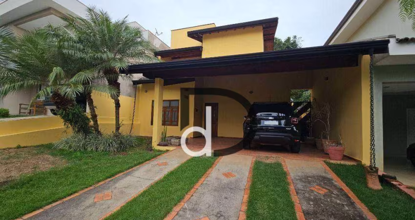 Casa com 3 quartos sendo 1 suite à venda, 204 m² por R$ 1.100.000 - Condomínio Vila di Treviso - Vinhedo/SP