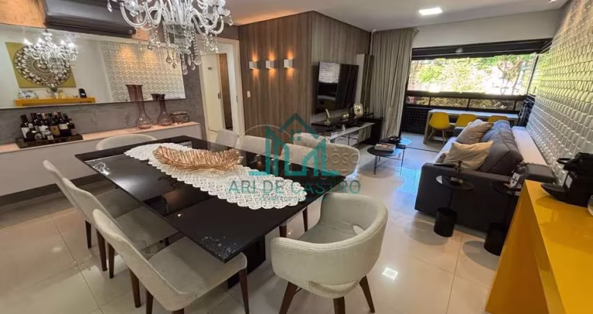 Apartamento com 111m² com 3 Suítes, Reformado, Climatizado, Varanda Gourmet com Jatiuca - Maceió Alagoas
