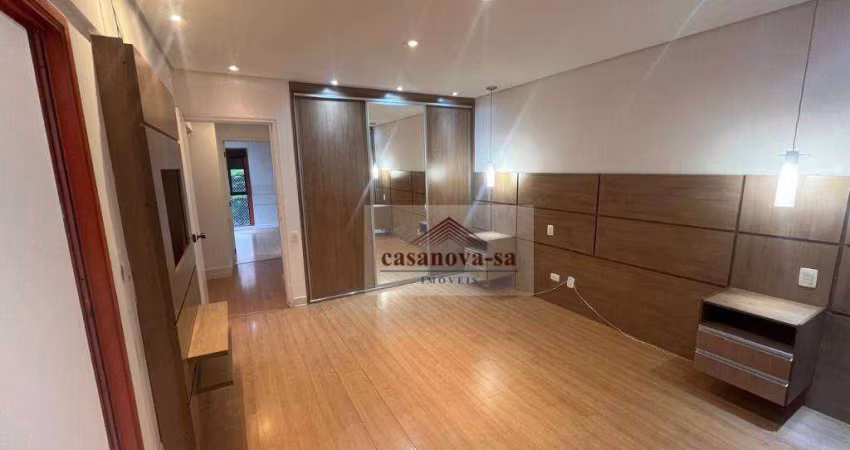 Apartamento para alugar, 175 m² por R$ 6.854/mês - Jardim - Santo André/SP