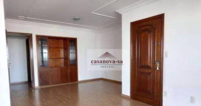 Apartamento com 4 dormitórios para alugar, 148 m² por R$ 4.421,88/mês - Vila Curuçá - Santo André/SP