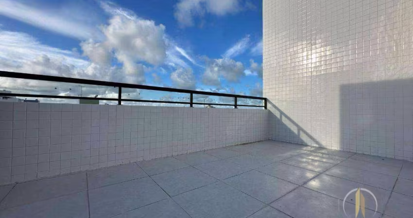 Cobertura com 2 dormitórios à venda, 79 m² por R$ 325.000,00 - Bessa - João Pessoa/PB