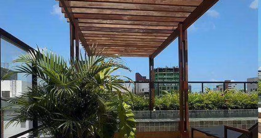 Studio com 1 dormitório à venda, 24 m² por R$ 265.900,00 - Intermares - Cabedelo/PB