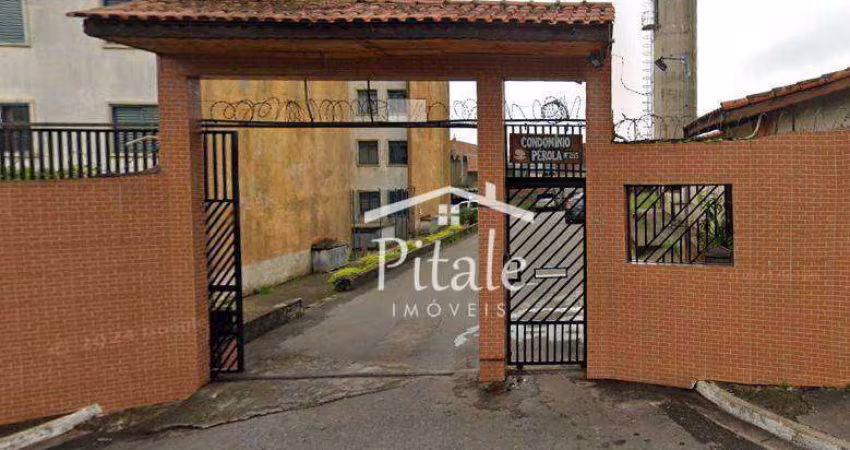 Apartamento com 2 dormitórios à venda, 48 m² por R$ 112.000 - Jardim Marilu - São Paulo/SP