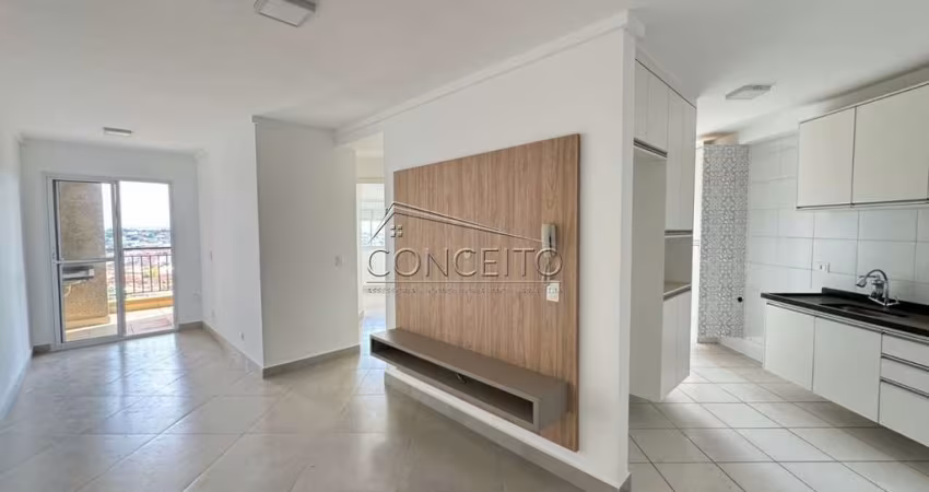 Apartamento para locação ou venda no Condomínio Mirage Residence com 70 m² | 2 dormitórios, sendo 1 suíte e 2 vagas de garagem.