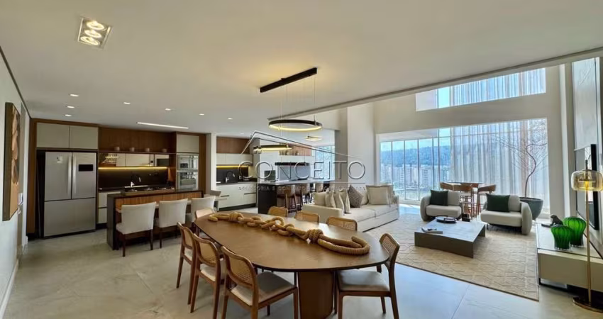 Apartamento à venda no Edifício Grand Garden em Rio Claro com plantas de até 314m² | 4 suítes e 4 vagas de garagem.