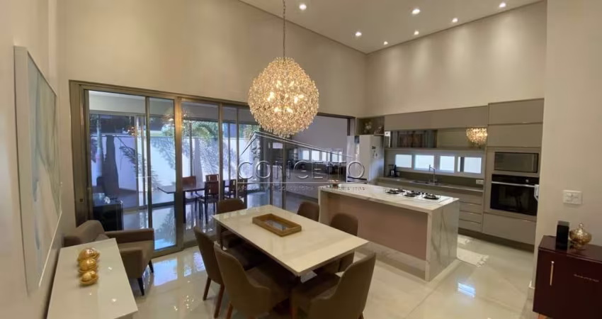 Casa térrea à venda no Condomínio Villa Bela Vista com 204m² | 3 dormitórios sendo 1 suíte e 4 vagas de garagem.