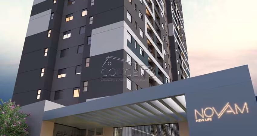 Edifício Novam New Life com plantas de 65 m² a 87 m² | 1 ou 2 suítes, 2 vagas de garagem e lazer completo.