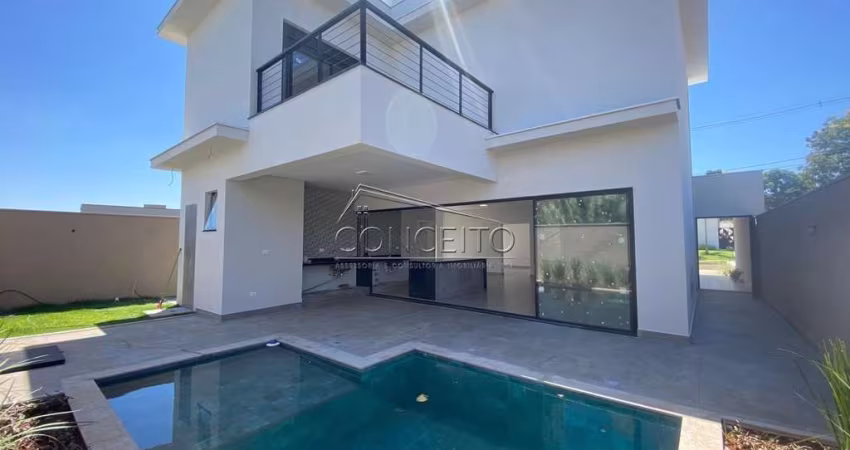 Sobrado à venda no Condomínio Villa Bela Vista com 224m² | 3 suítes e 4 vagas de garagem.