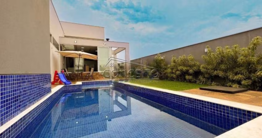 Casa térrea à venda no Condomínio Morada do Engenho com 393m² | 4 suítes e 6 vagas de garagem.