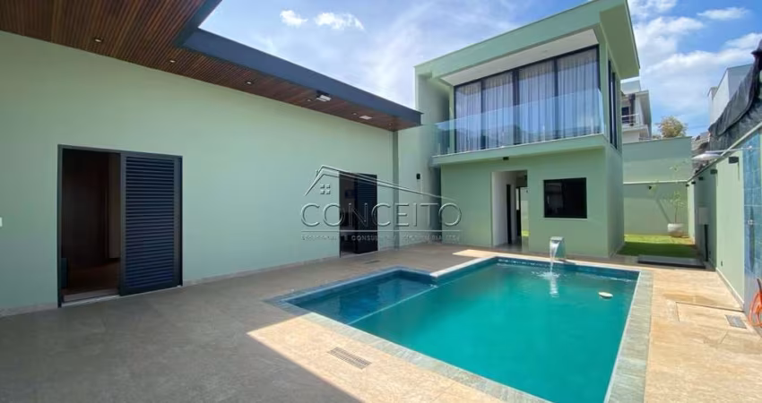 Casa semi térrea à venda no Condomínio Morada do Engenho com 362m² | 3 suítes e 3 vagas de garagem.