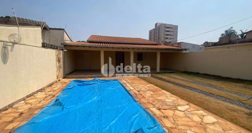 Casa disponível para locação no bairro Santa Mônica em Uberlândia-MG