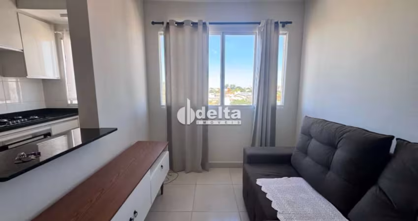 Apartamento mobiliado disponível para locação no bairro Alto Umuarama em Uberlândia-MG