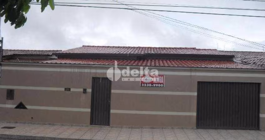 Casa disponível para locação no bairro Santa Mônica em Uberlândia-MG