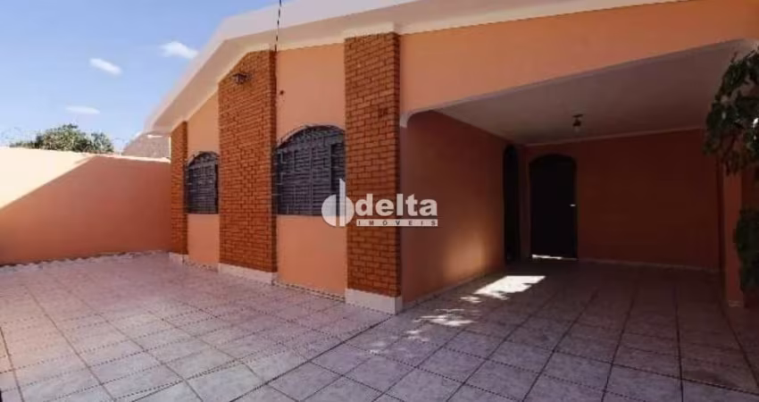 Casa disponível para locação no bairro Santa Mônica em Uberlândia-MG